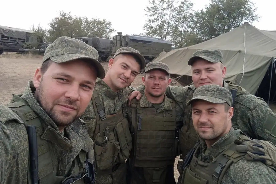 Групповое фото бойцов Африканского Корпуса