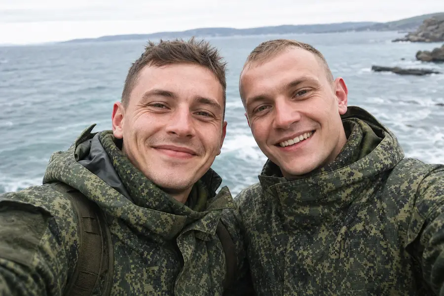 Селфи бойцов подразделения