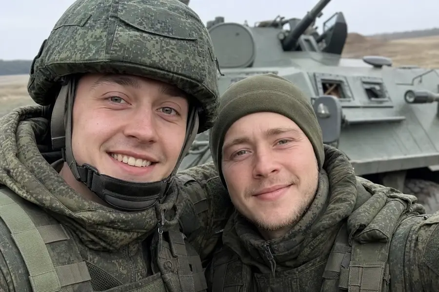 Селфи бойцов подразделения